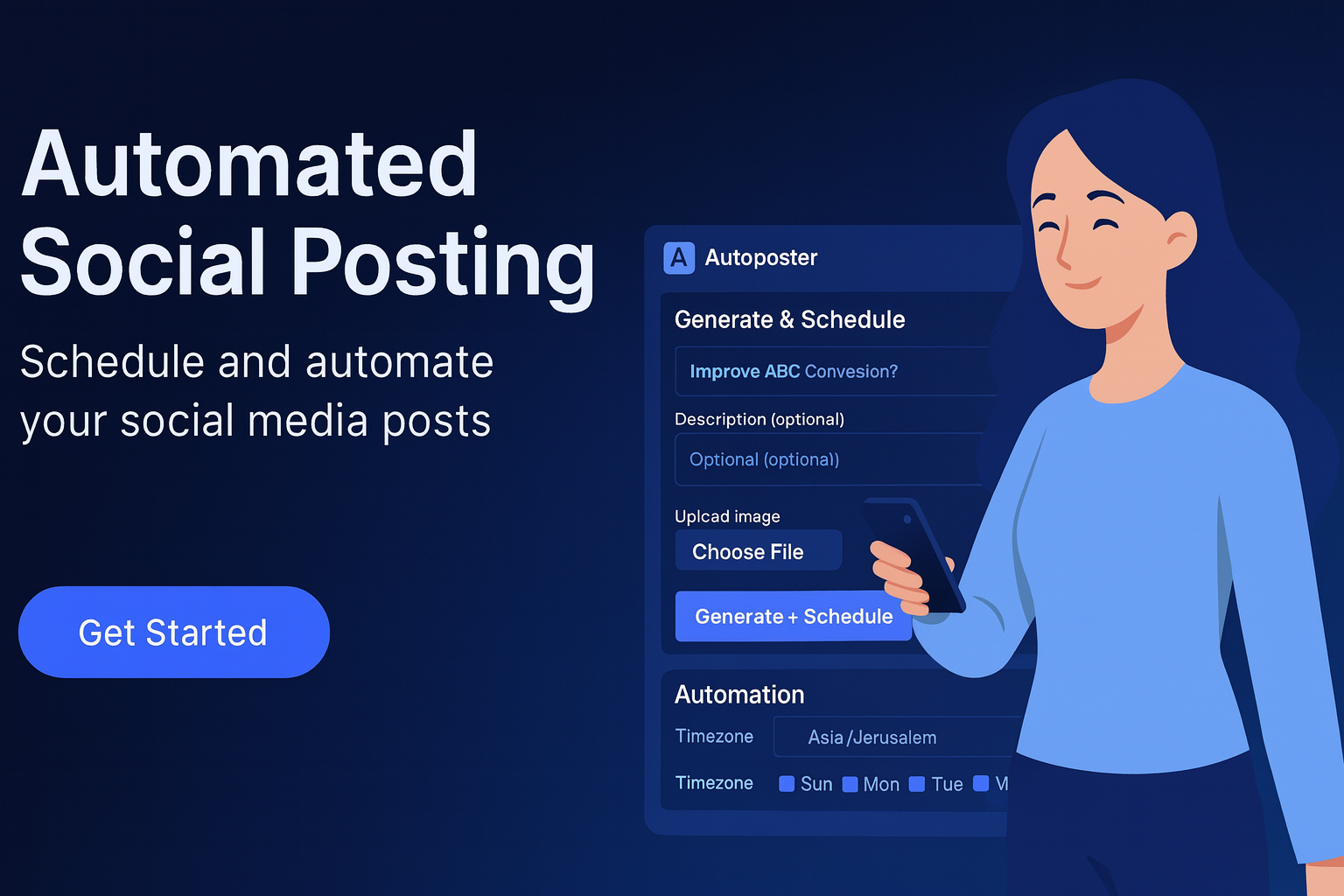 Autoposter Settings and Compose